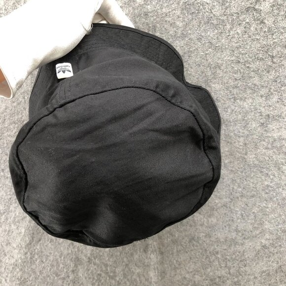 Adidas Originals Bucket Hat Unisex S/M Black Cotton Trefoil Logo - Picture 4 of 9